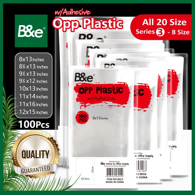 bnesos Opp Plastic With Adhesive Opp Plastic Packaging Opp Plastic Adhesive Series 3 8 Size