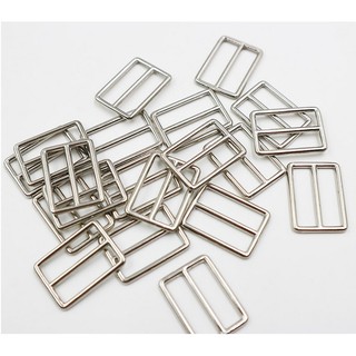 Rectangular Slider 1/" Buckle Movable Pin Adjuster Metal Anti-Brass 10 //20 pcs