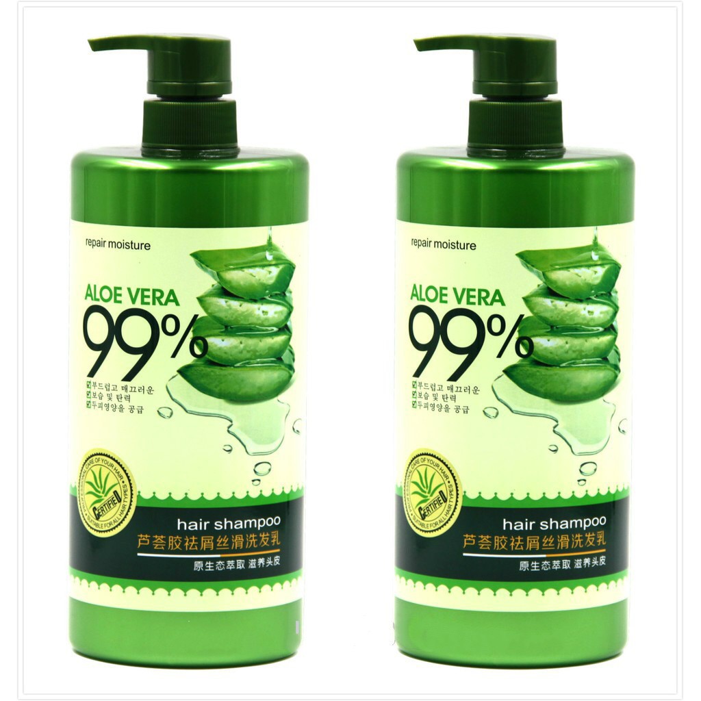 99 Aloe Vera Hair Shampoo 1.2L & conditioner 700ml on hand Shopee Philippines