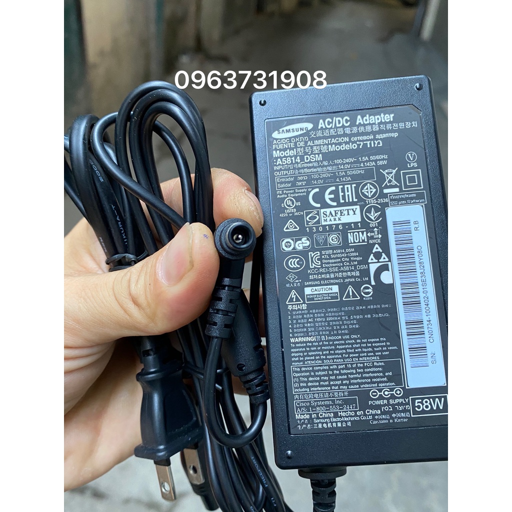 Power Adapter For Samsung HW-J250 14V Soundbar Speaker #10