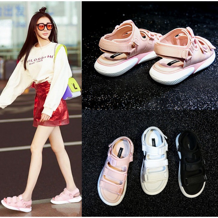 Summer sandals female flat Korean chic 