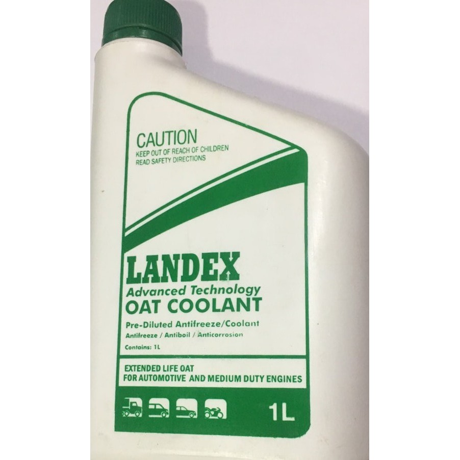 LANDEX OAT COOLANT Pre diluted Anti freeze/ Coolant/ Anti freeze/Anti