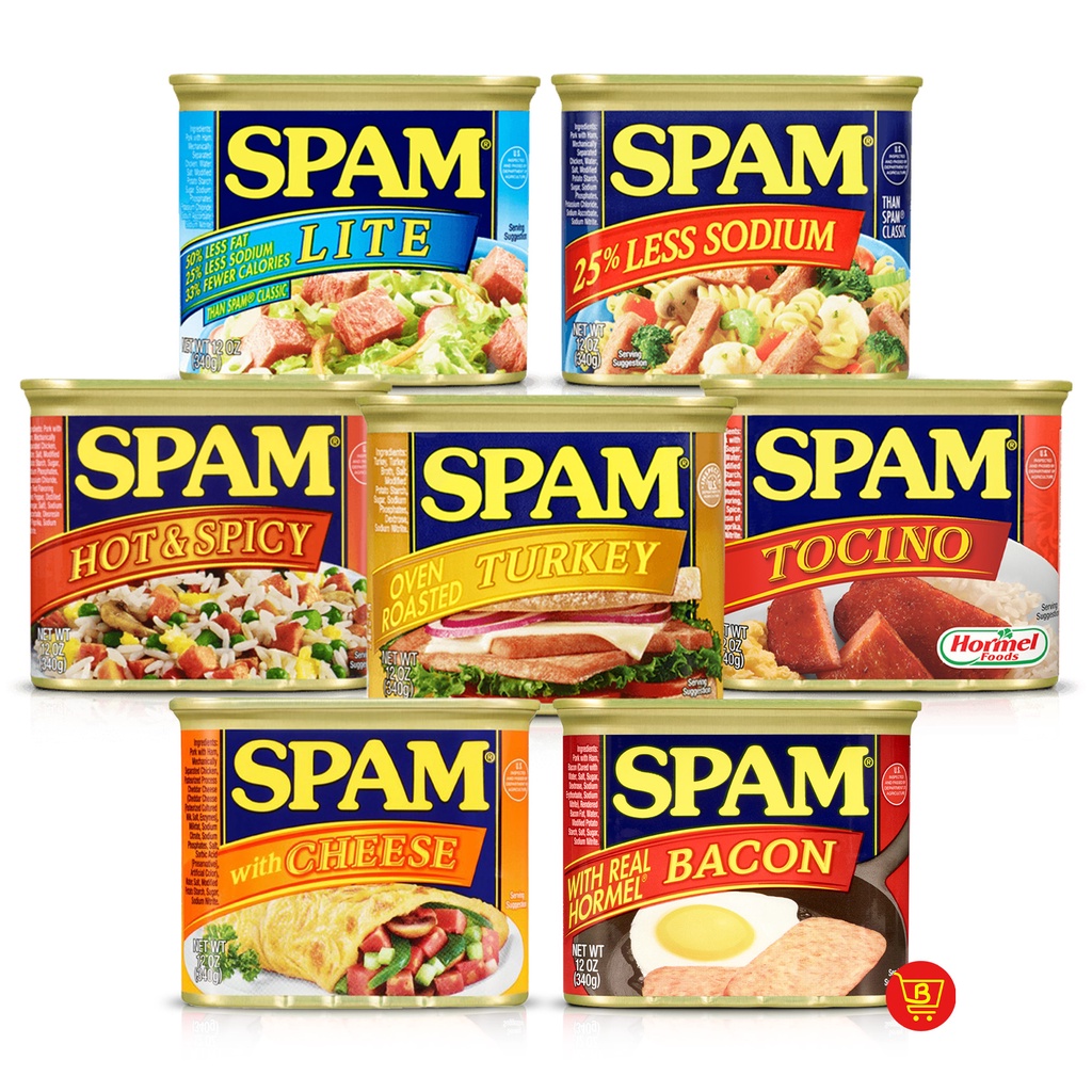 SPAM Luncheon Meat (Imported) 340g Shopee Philippines