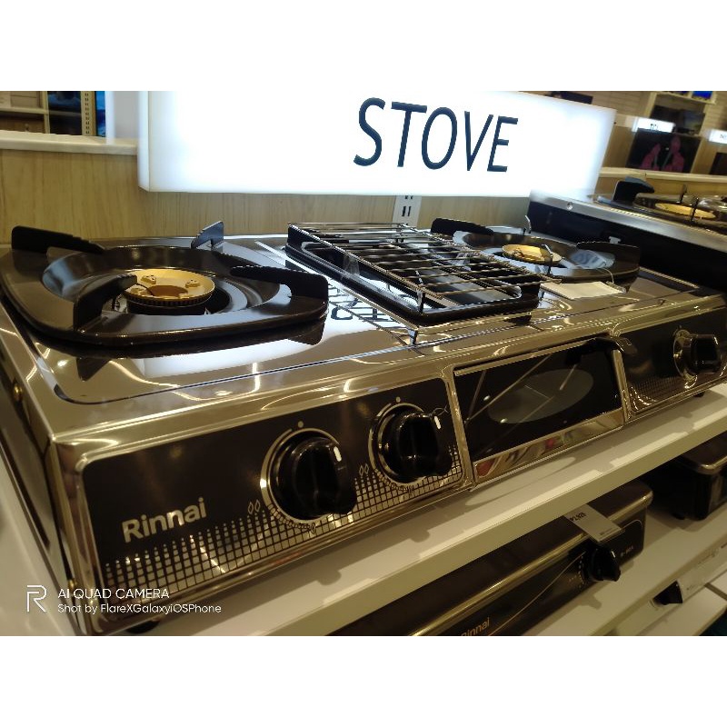 RINNAI GAS STOVE 3in1 Stove, Griller, and Oven Shopee Philippines
