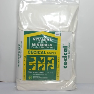 [VET SUPPORT] 1pack (1kg) cecical powder FOR GAMEFOWL / VIitamins ng Manok Panabong