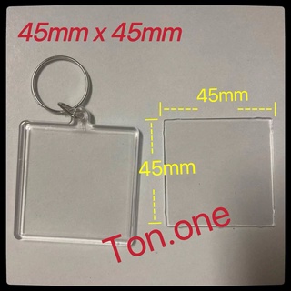 (50pcs)Acrylic keychain photo insert | Shopee Philippines