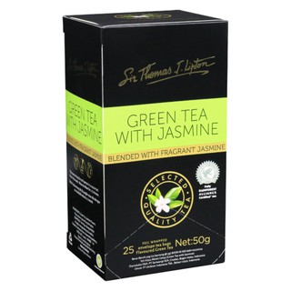 Sir Thomas J. Lipton Green Tea with Jasmine 25x2g | Shopee Philippines