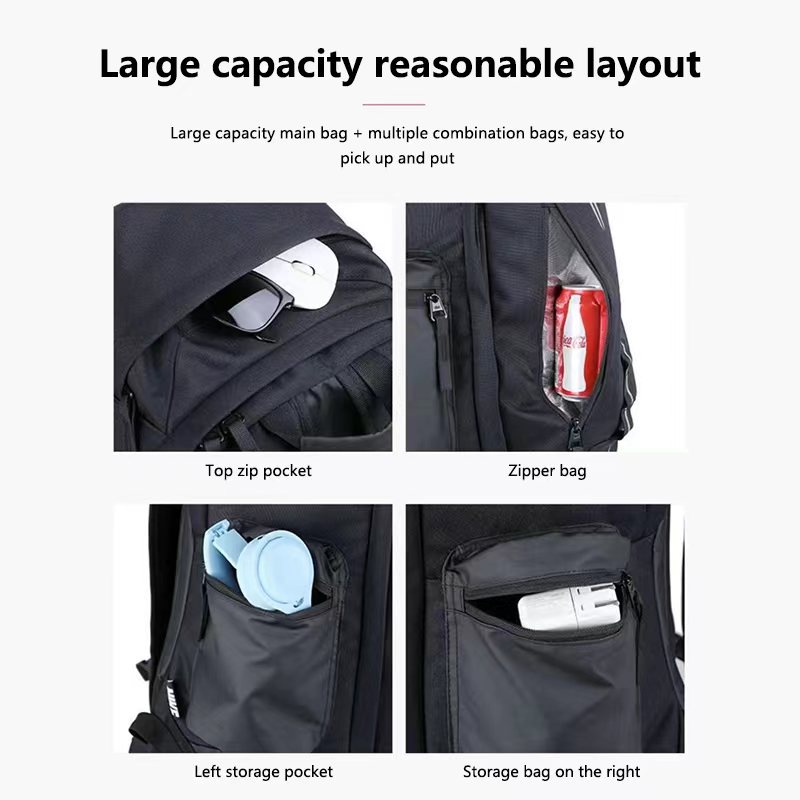 Nike Kobe Large Laptop Outdoor Sports Travel Backpack Basketball Bag Couple Backpack