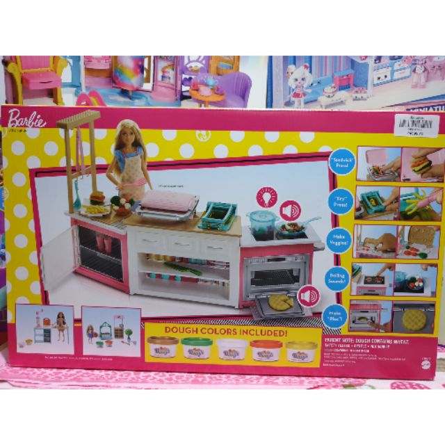 barbie ultimate kitchen set