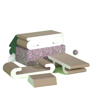 ♘▲✲Cat scratching board extra-large claw grinder vertical double-layer wear-resistant oversized corr