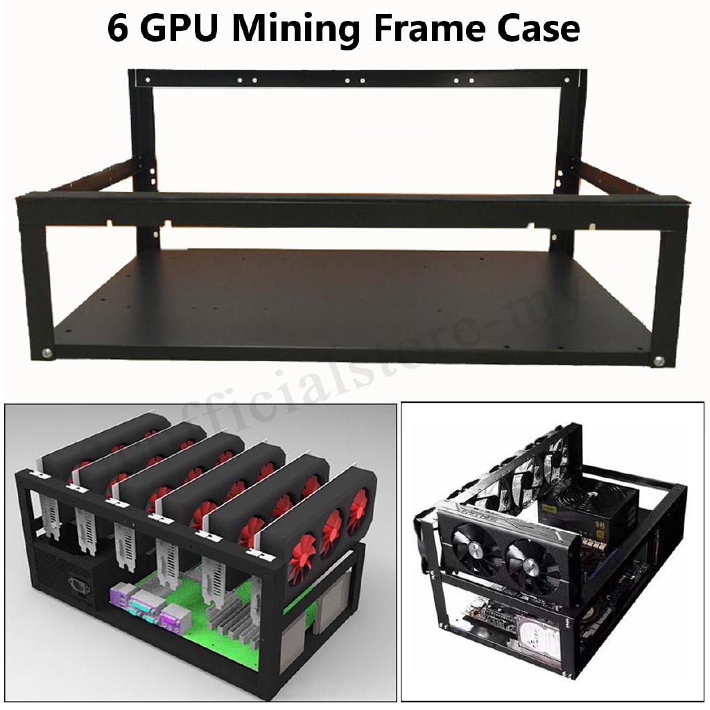 Crypto Coin Open Air Mining Frame Rig Case - Electronics Computer Cases Crypto Coin Open Air Mining Miner Frame Rig Case Up To 6 Gpu Eth Btc Ethereum : A wide variety of gpu mining rig open air frame case options are available to you, such as material, certification.