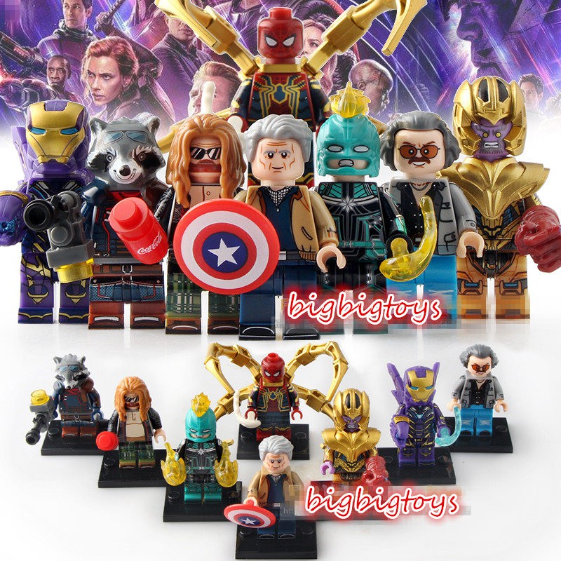 lego avengers endgame spider man