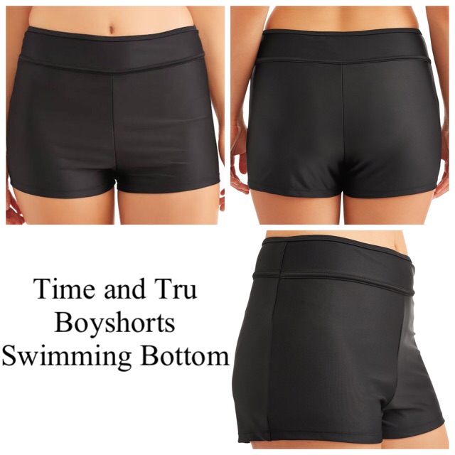 plus size swim shorts with built in panty