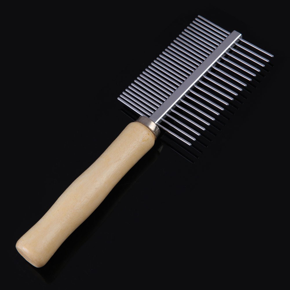 Stainless Steel Pet Hair Double-sided Grooming Comb | Shopee Philippines