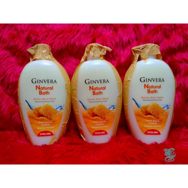 Ginvera Shower Foam (body wash) 1 liter+200g free x1 Shopee Philippines