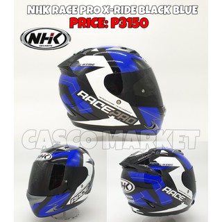 Nhk Race Pro X Ride Gold Matte Black Helmet Shopee Philippines