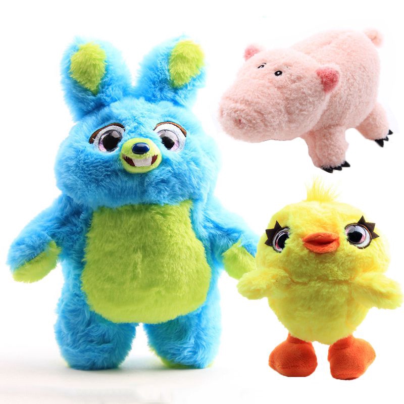 bunny and ducky plush