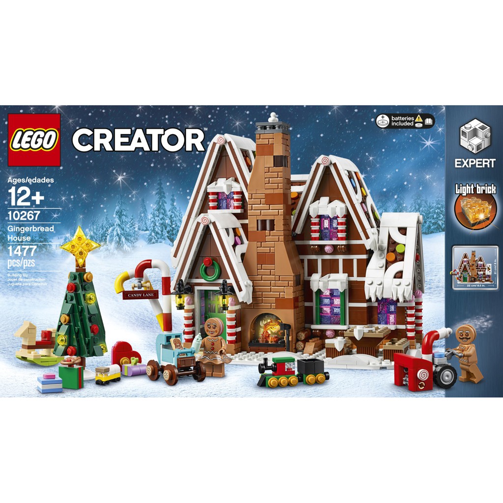 lego creator expert gingerbread house 10267