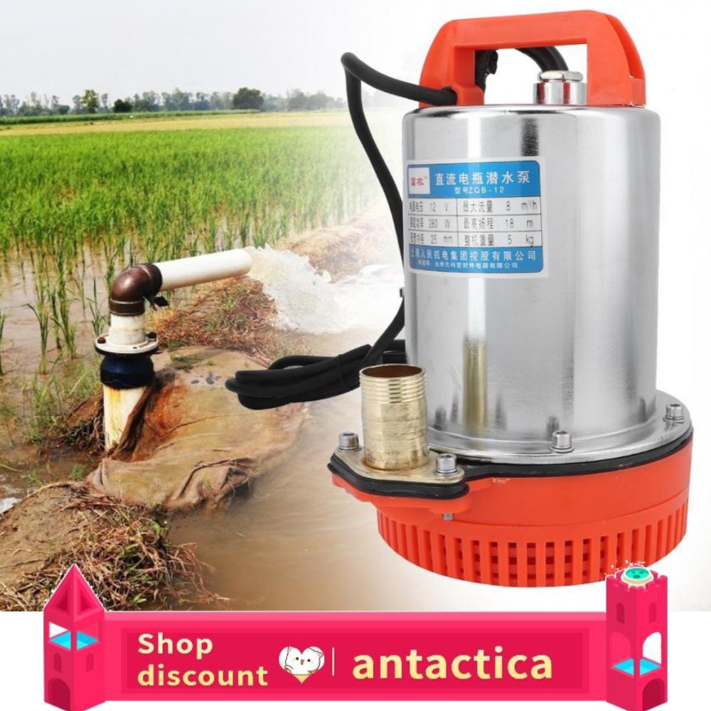 [Ready Stock] DC 12V Submersible Deep Well Water Pump Irrigation Water