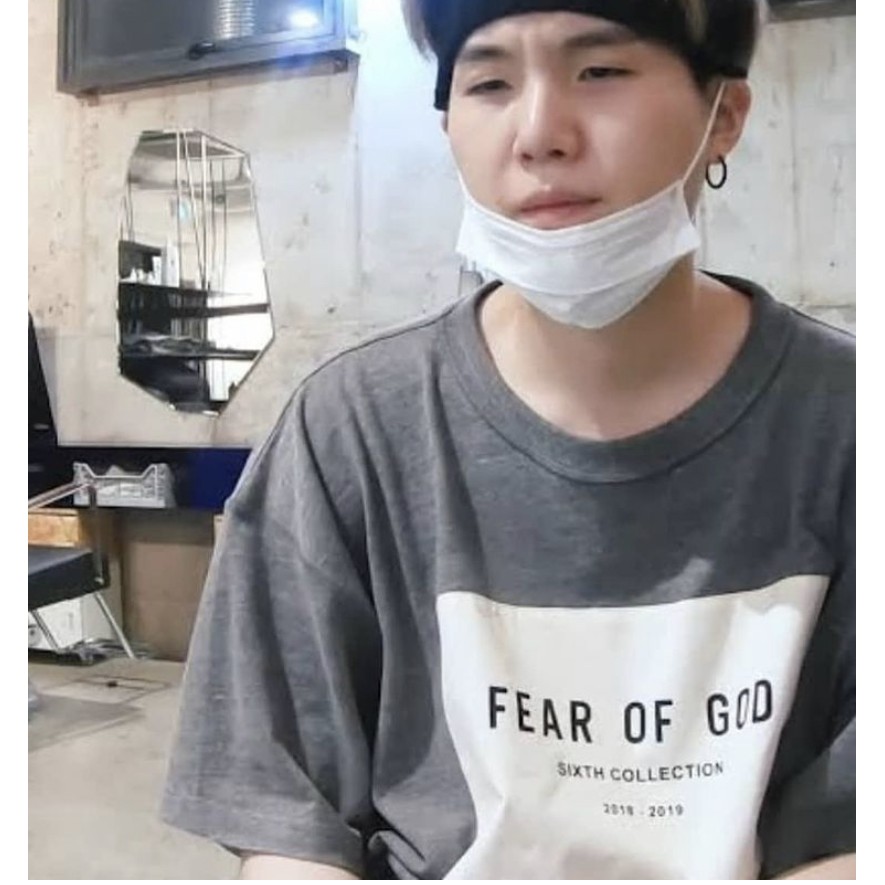 suga fear of god shirt