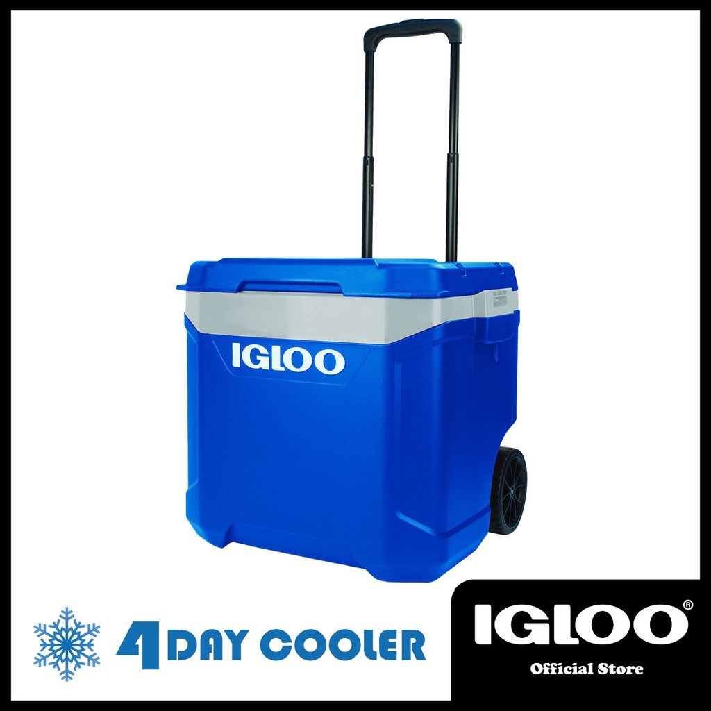 igloo 60 quart latitude roller cooler