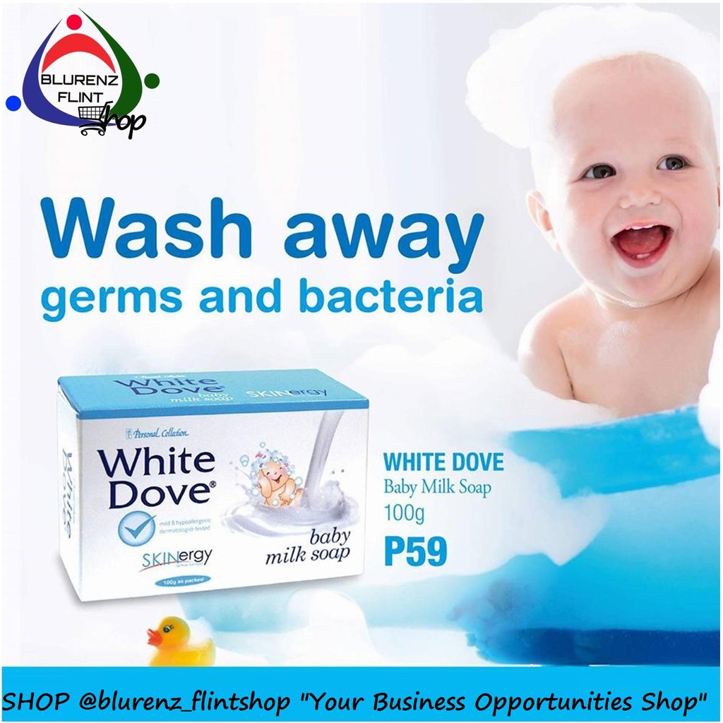 white dove baby milk soap