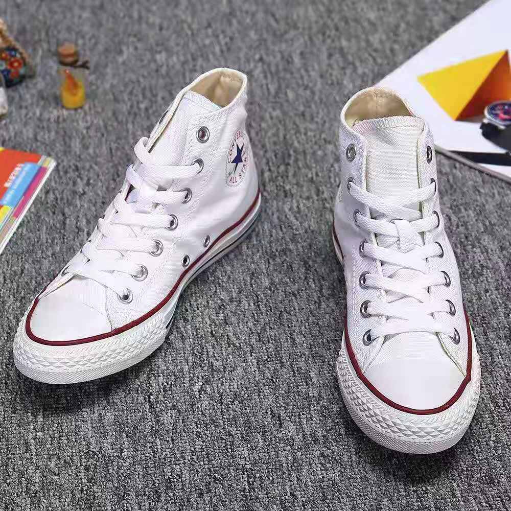 chuck taylor white high cut