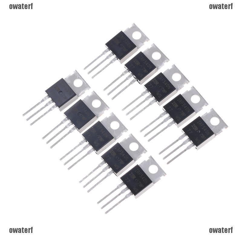 10PCS IRF540N IRF540 TO-220 N-Channel 33A 100V Power MOSFET NEW AM