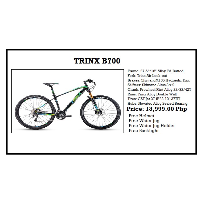 trinx big 7 price
