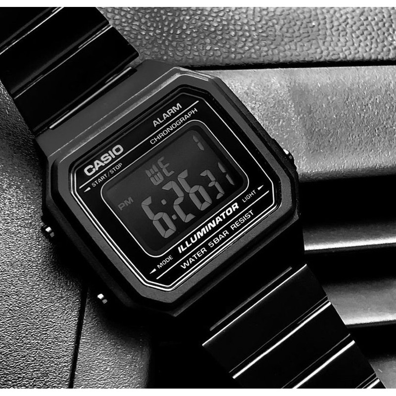 triple black casio