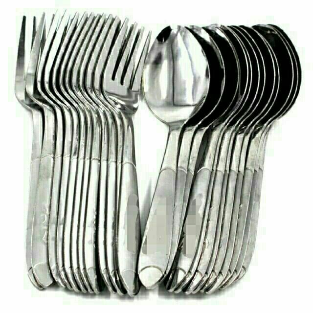 Rainbow store spoon. 1 set(12pcs ) fork. 1 set(12pcs) P34 Shopee