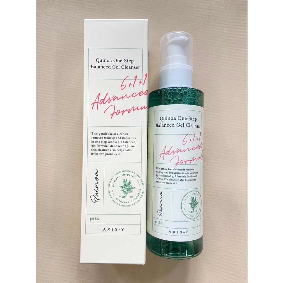 Axisy / AXIS Y Quinoa One Step Balanced Gel Cleanser 180ml Shopee