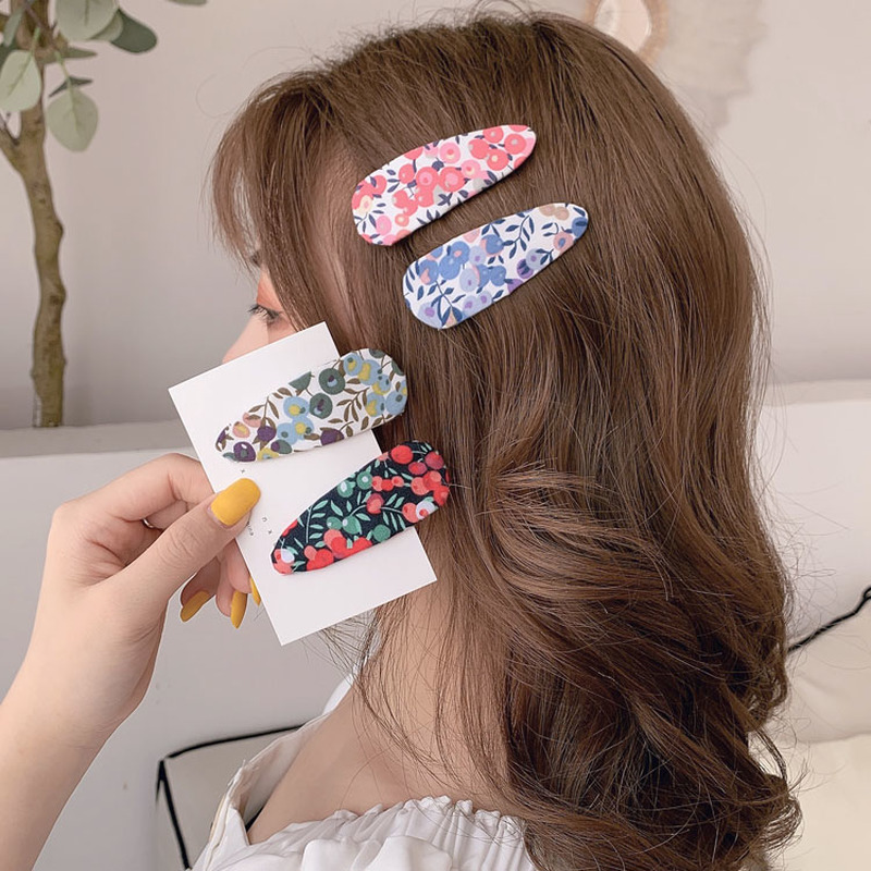 floral hair barrette