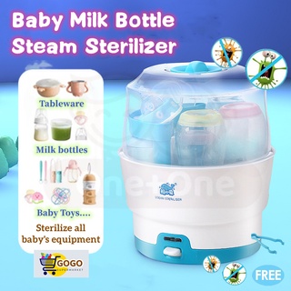 Baby Bottle Sterilizer Multifunctional Anti-dry Burning Fast Disinfection Bottle Sterilizer