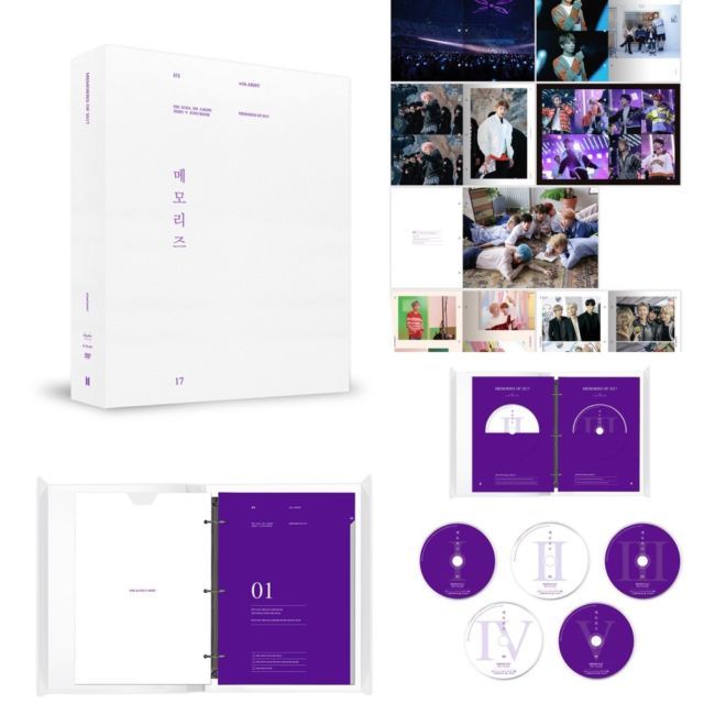 Onhand Official Bts Memories Of 17 Dvd Photobook Shopee Philippines