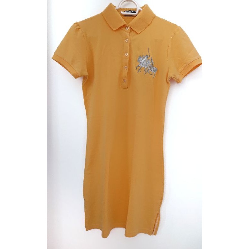 ralph lauren yellow dress