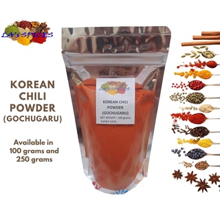 Korean Chili Powder/Flakes (Gochugaru) - 100 grams or 250 grams