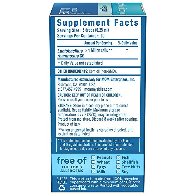 mommy's bliss probiotic powder