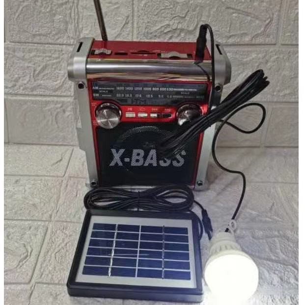 Rechargeable Solar AM/FM/SW 3Band Radio with USB/SD/TF MP3 Player ...