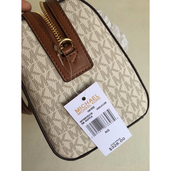 michael kors hayes small duffle bag