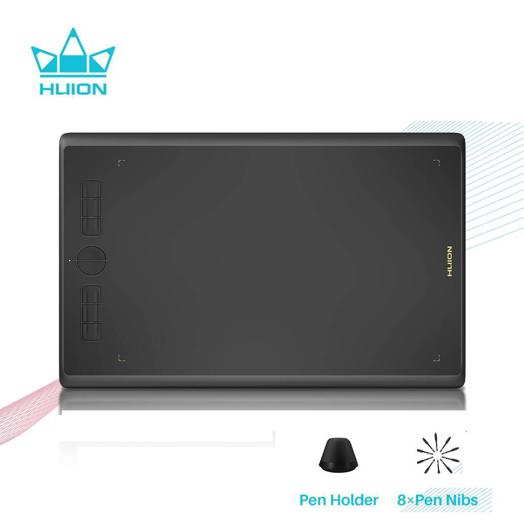 HUION 10th Anniversary NEW Inspiroy H610X Drawing Tablet With Large ...