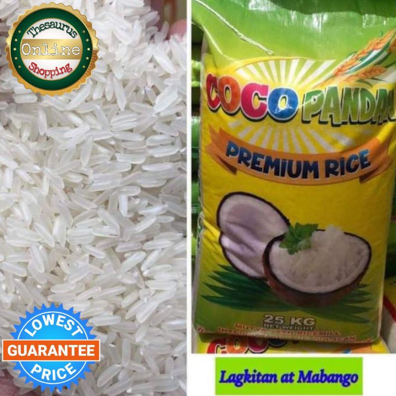 COCO PANDAN | PREMIUM RICE 25kg | Shopee Philippines