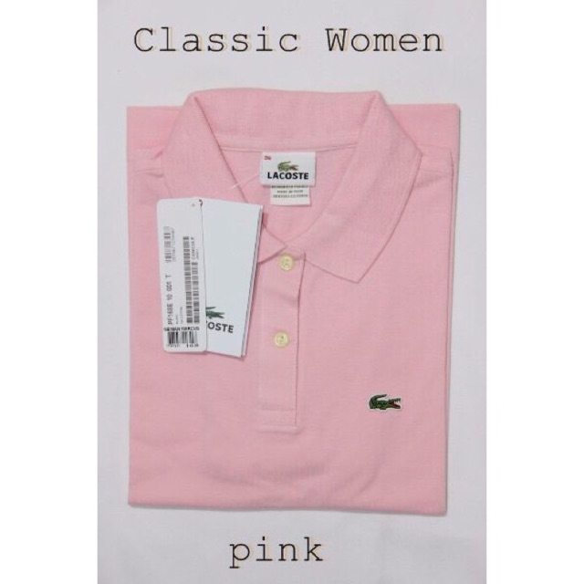 pink lacoste t shirt