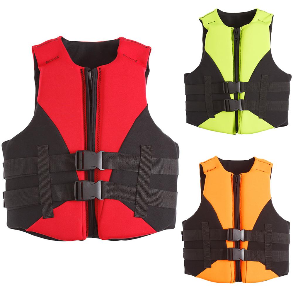 Neoprene Life Vest Kid Swimming Life Jacket for Children Boating Beach