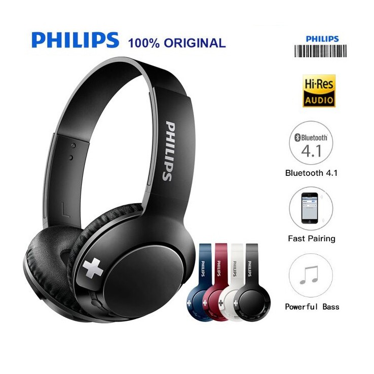 philips bluetooth earphone shb1805bk
