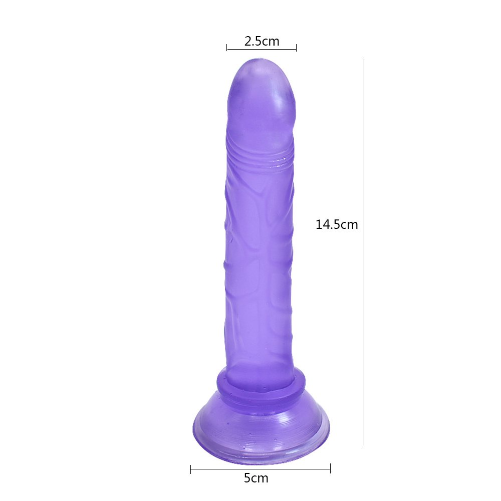 Erotic Soft Suction Cup Realistic Dildo Vaginal Masturbation Anal Plug G Spot Stimulation Big Penis 