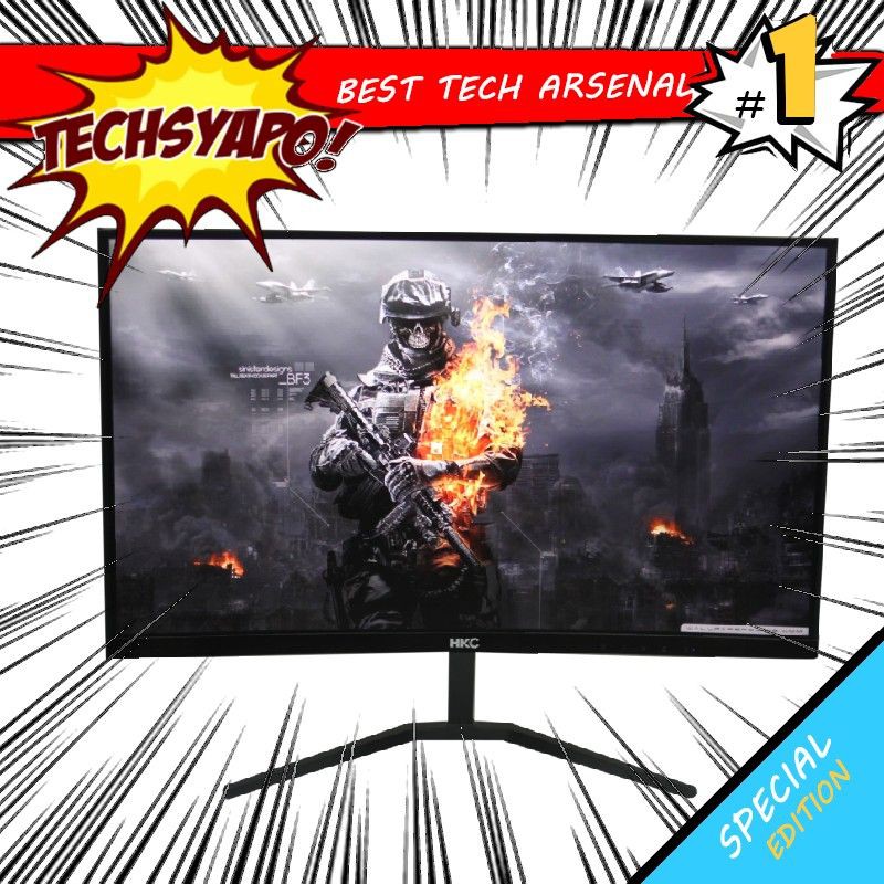 Hkc M27a9x 27 75hz Curved Gaming Monitor Shopee Philippines