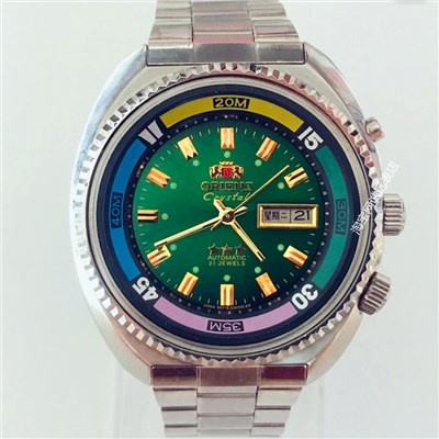 （Selling）Special Offer Authentic Product Japanese Double Lion Sea King Color Large Dial Automatic Me