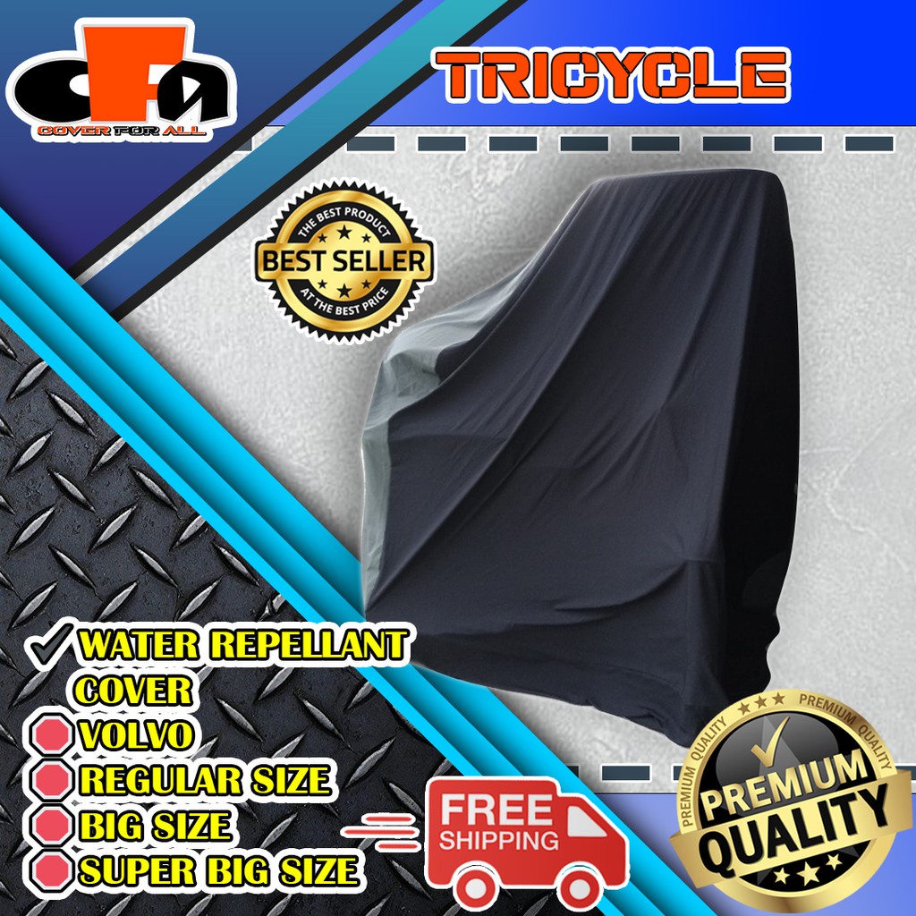 TRICYCLE COVER WATER REPELLANT WITH FREE MOTOR COVER Shopee Philippines