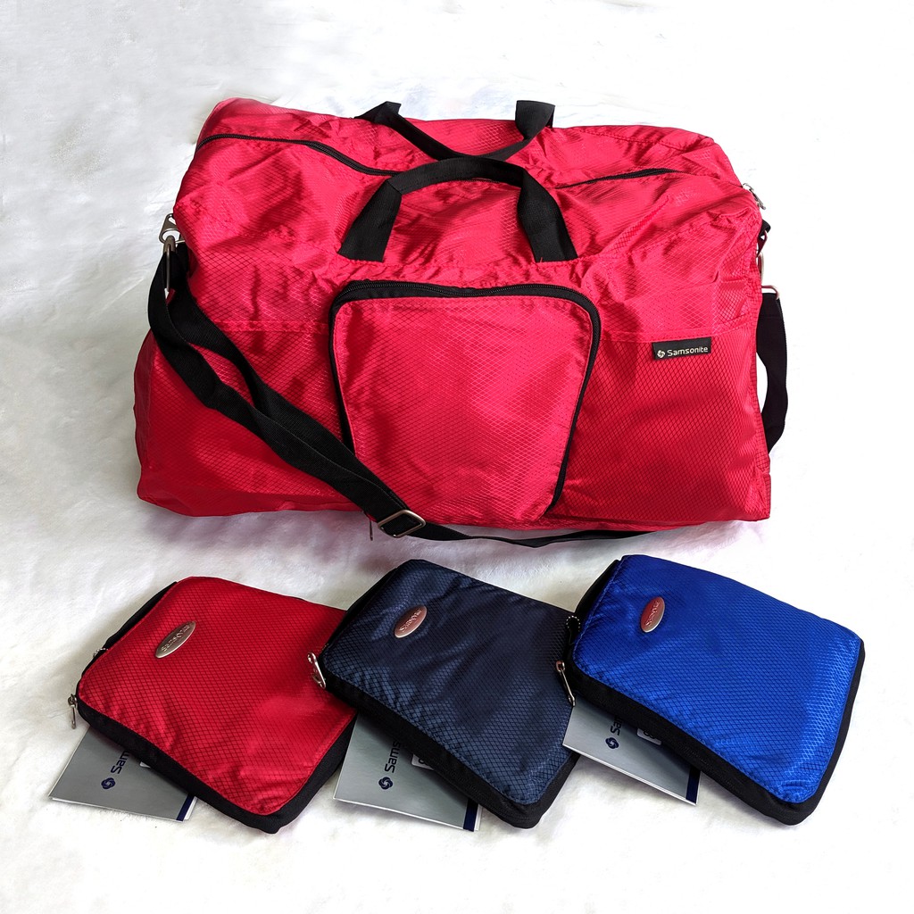 samsonite folding duffle bag